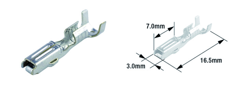 TOURMAX Electrical Female Terminal Pin Type 070 (FRA)