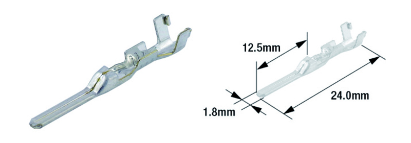 TOURMAX Male Electrical Coupler Waterproof Type 070 (FRY), Size 80 mm, Size 80 mm