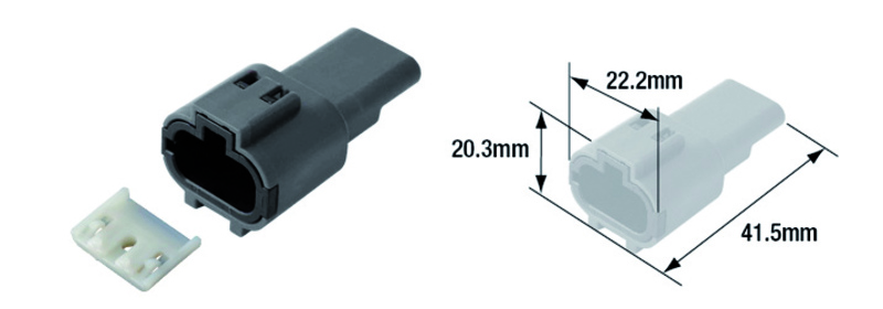TOURMAX Electrical Female Coupler Waterproof Type 060 (FRM)