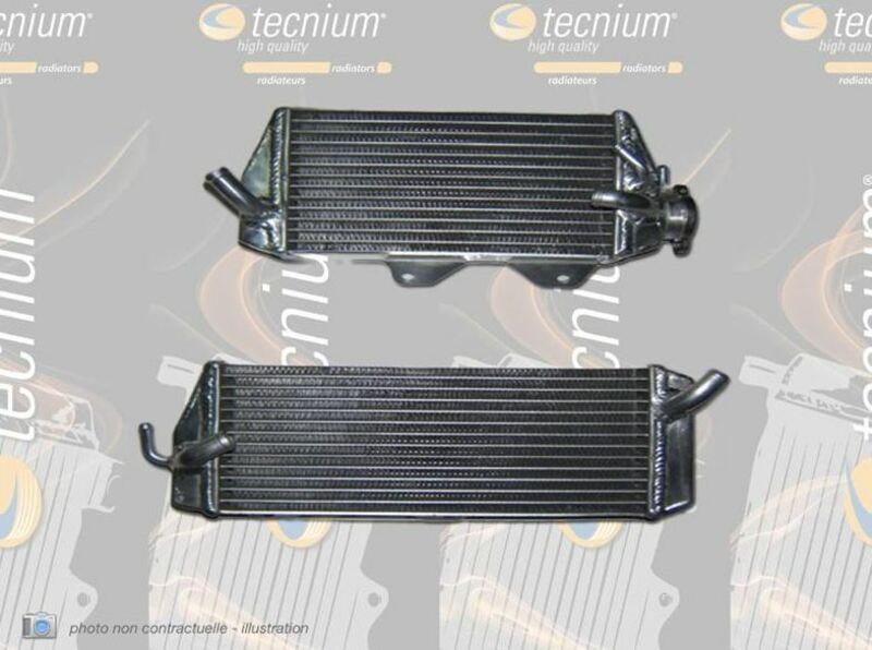 TECNIUM Radiateur gauche Oversize - Honda CRF450R