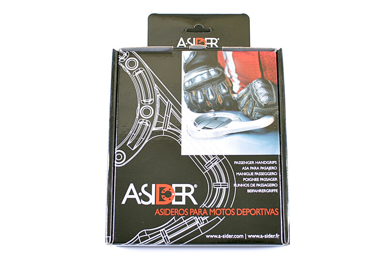 A-SIDER Poignée de réservoir Black Edition 3 ou 7 vis noir Yamaha YZF-R1/YZF-R6