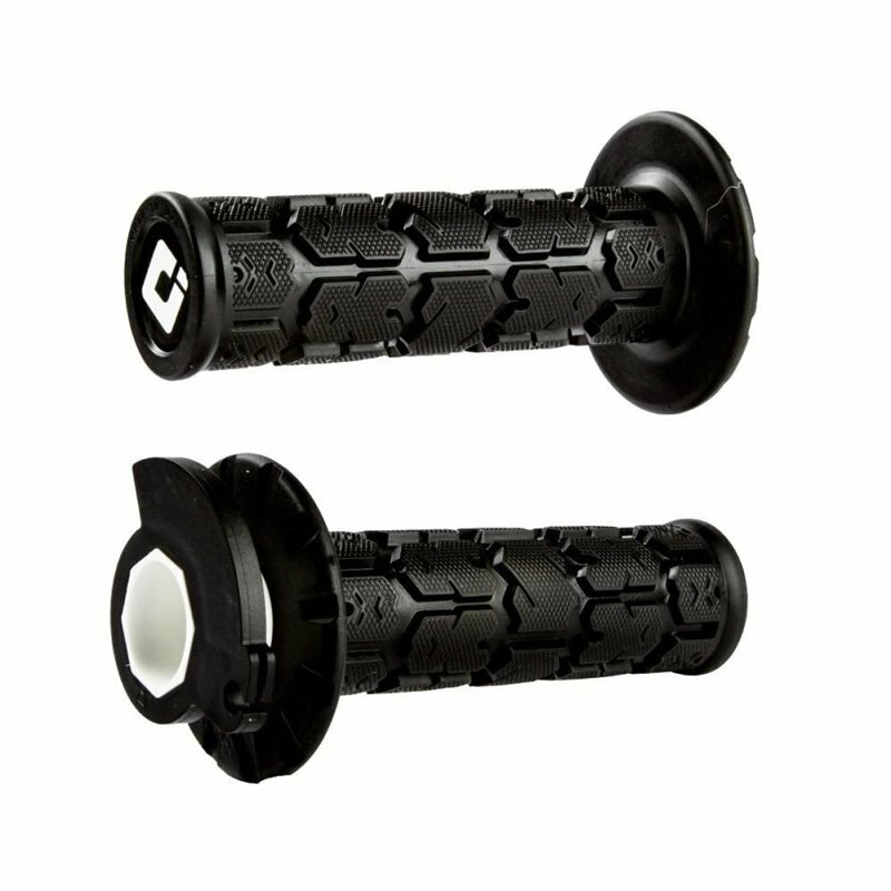 ODI Rogue MX Grips Half Waffle, black, black