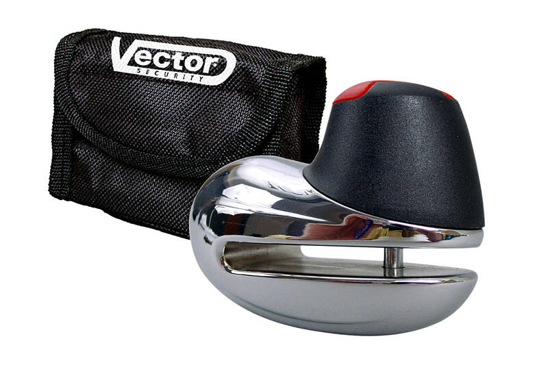 Vector Unisex Mini Disc Lock - Ø6mm - Chrome