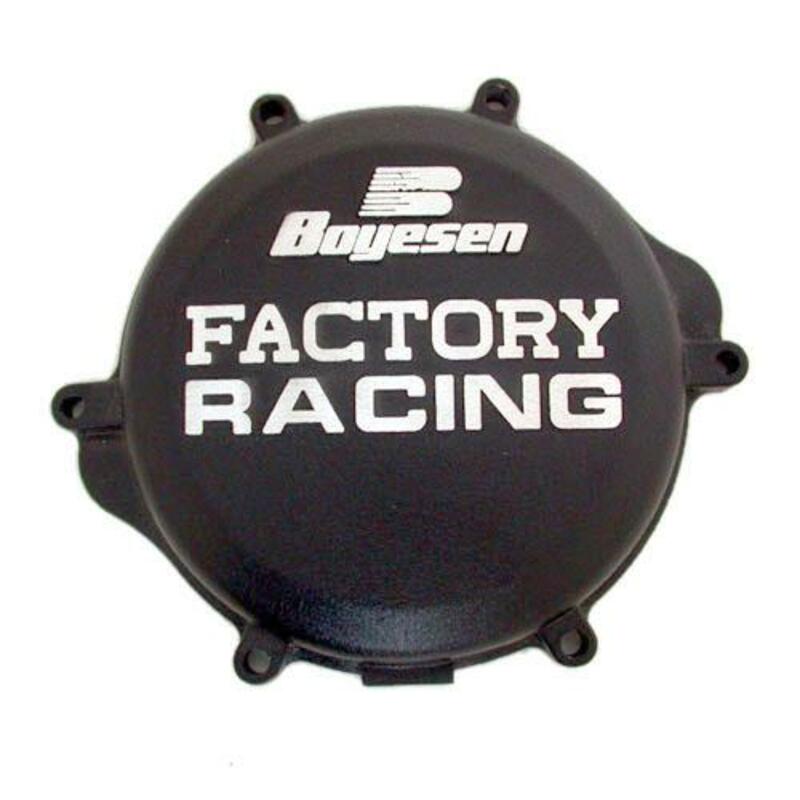 BOYESEN Factory Racing Clutch Cover Black Suzuki RM-Z125, black