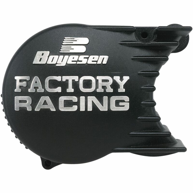 Boyesen Couvercle de carter d'allumage Factory Racing noir