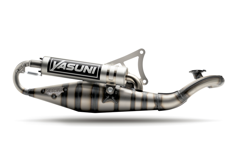 YASUNI Carrera 10 Exhaust Aluminium - Minarelli Horizontal