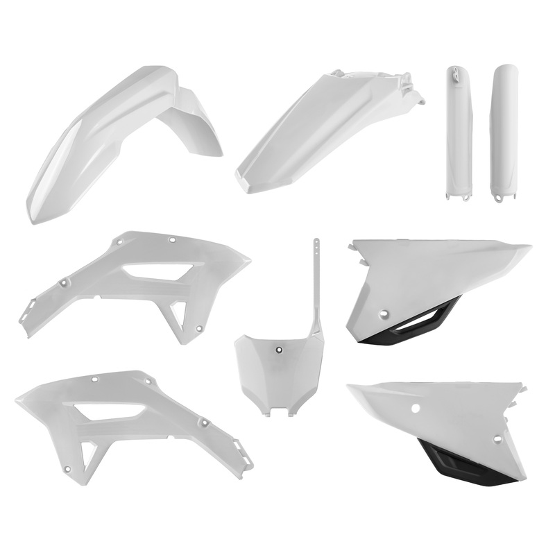 POLISPORT Plastic Kit - White (21-22) Honda CRF450RX, white
