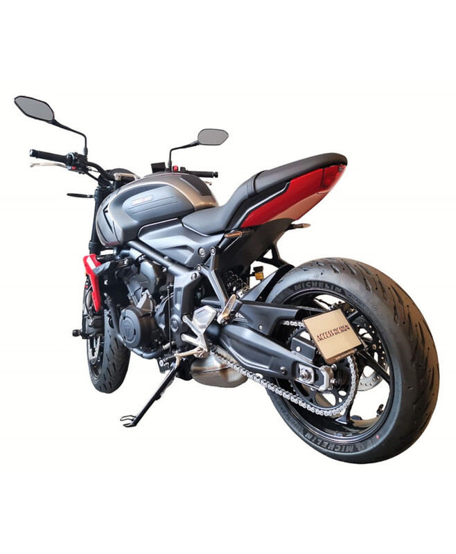 Access Design Sivulevyn pidike - Triumph Trident 660 Rekisterikilven haltija