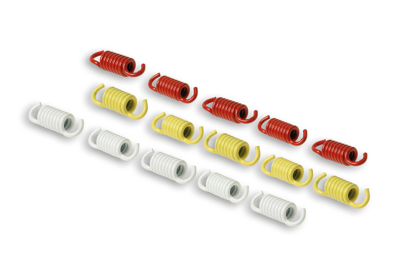 MALOSSI Racing Spring Set for OEM, Fly and Delta Clutches - 9 pieces, white, white
