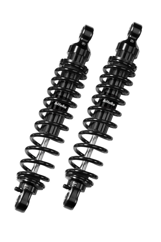 BITUBO Stoßdämpfer hinten BITUBO WME02V2 - Schwarz, schwarz
