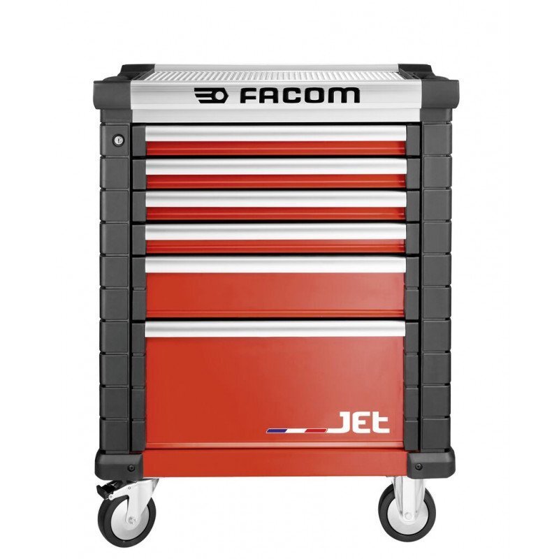 Facom Roller Cabinet JET M3 / 6 Drawers Red
