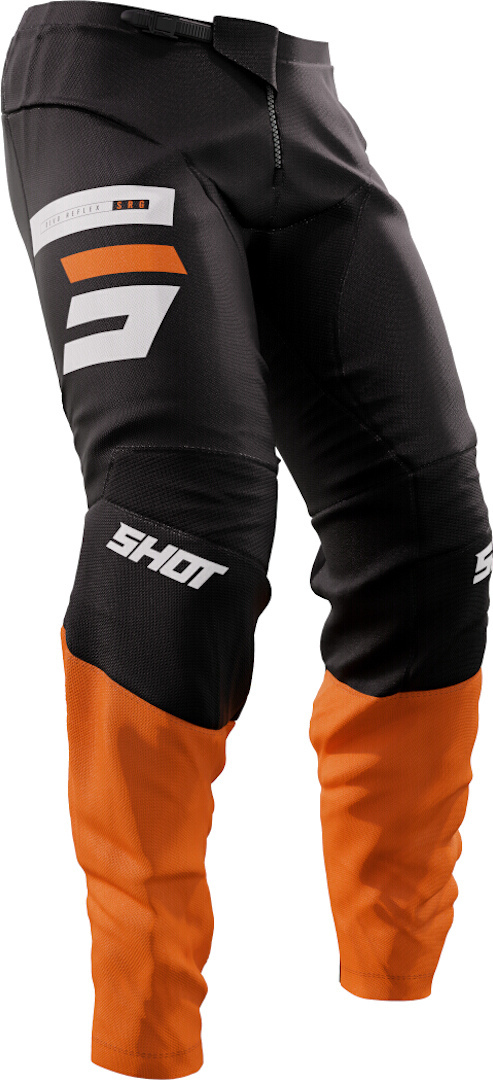 Shot Devo Reflex Motocross Pants, black-orange, Size 26, black-orange, Size 26