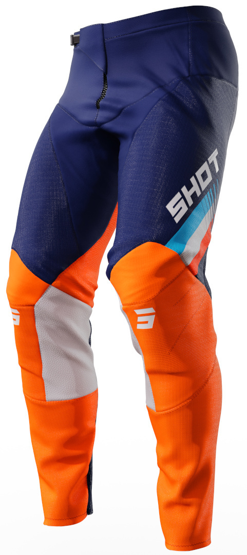 Shot Contact Tracer Motocross Pants, blue-orange, Size 26, blue-orange, Size 26