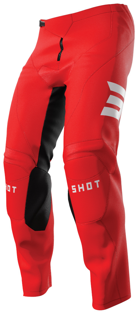 Shot Raw Escape Motocross Pants, red, Size 34, red, Size 34