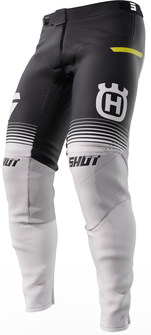 Shot Aerolite Husqvarna Limited Edition Motocross Pants, black-white, Size 26, black-white, Size 26