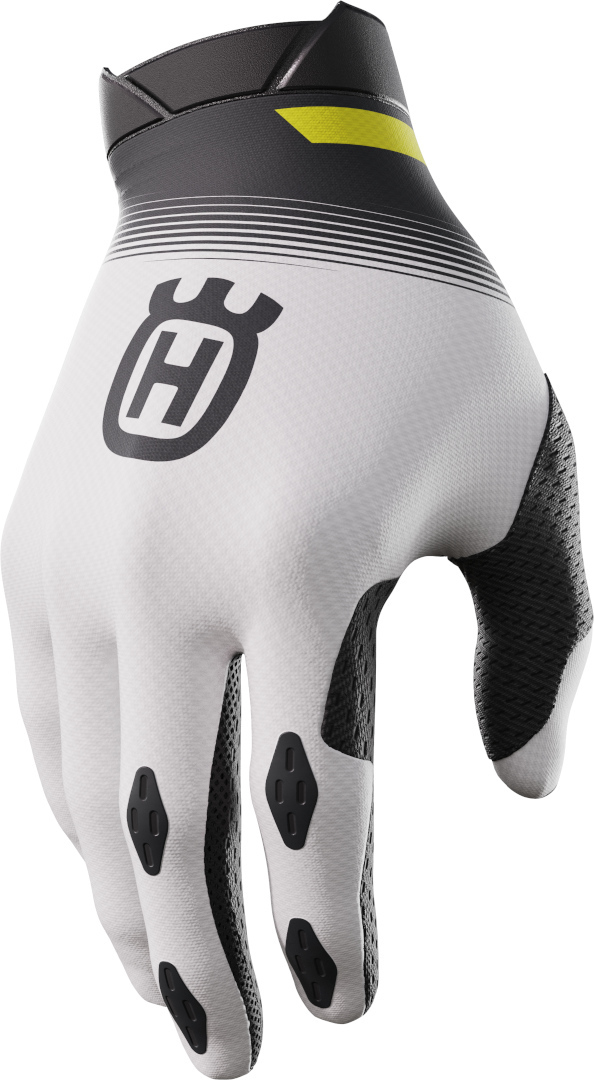 Shot Aerolite Husqvarna Limited Edition 2023 Motocross Gloves, black-white, Size M L, black-white, Size M L