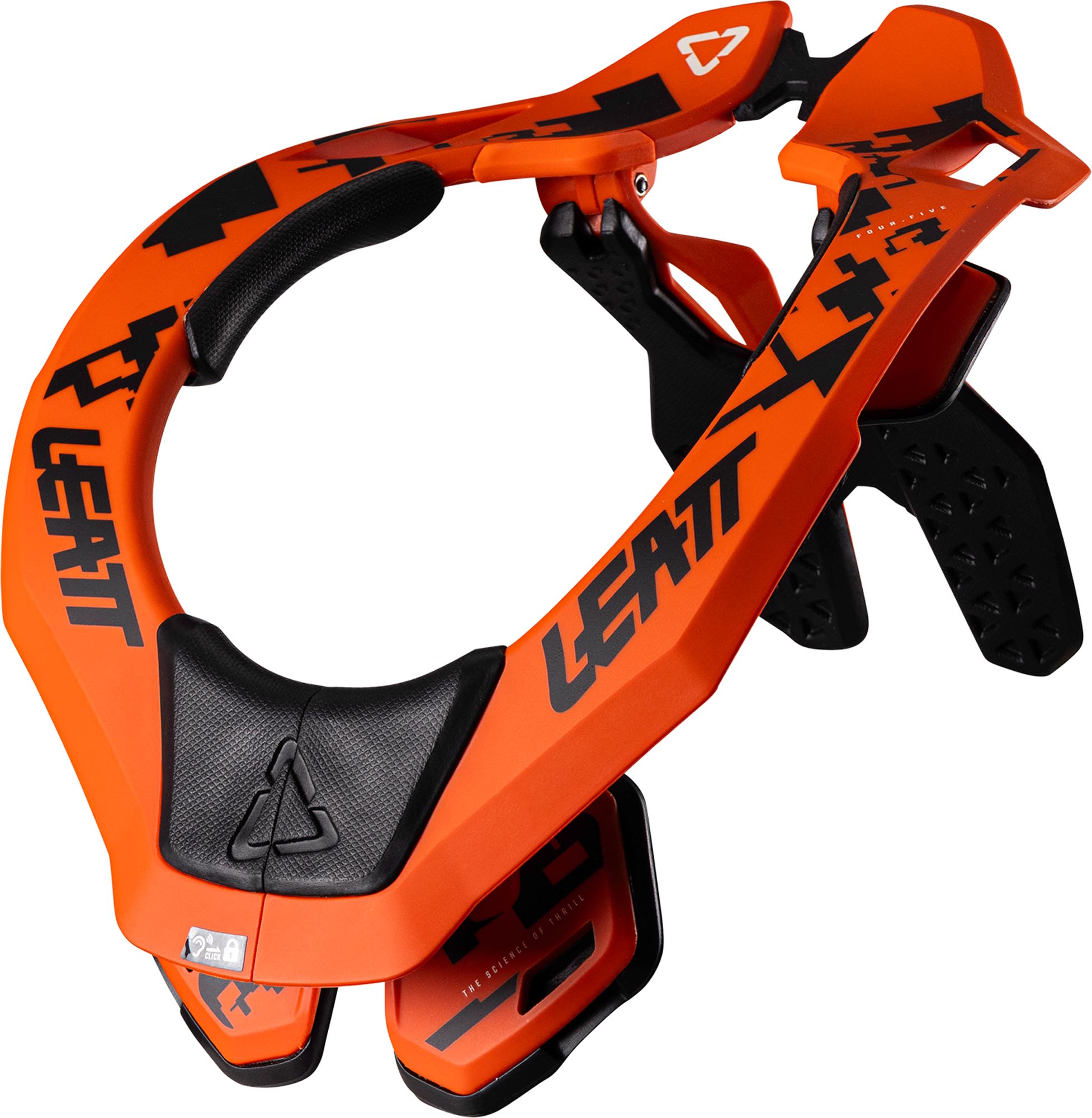 Leatt 4.5 Attelle cervicale, orange, taille S M pour Hommes