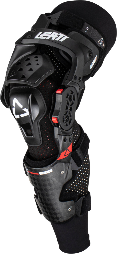 Leatt C-Frame Hybrid Knee Braces, black, Size S M, black, Size S M