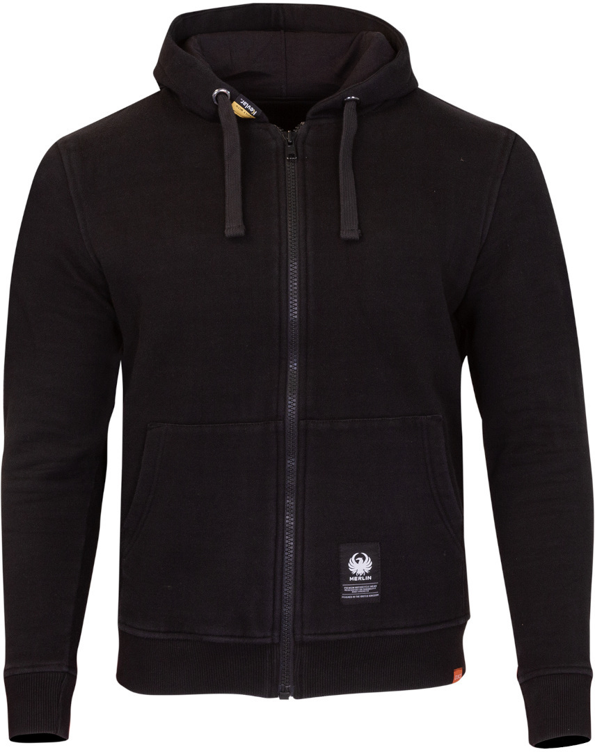 Merlin Cody Built With Kevlar® Zip Hoodie, black, Size S, black, Size S