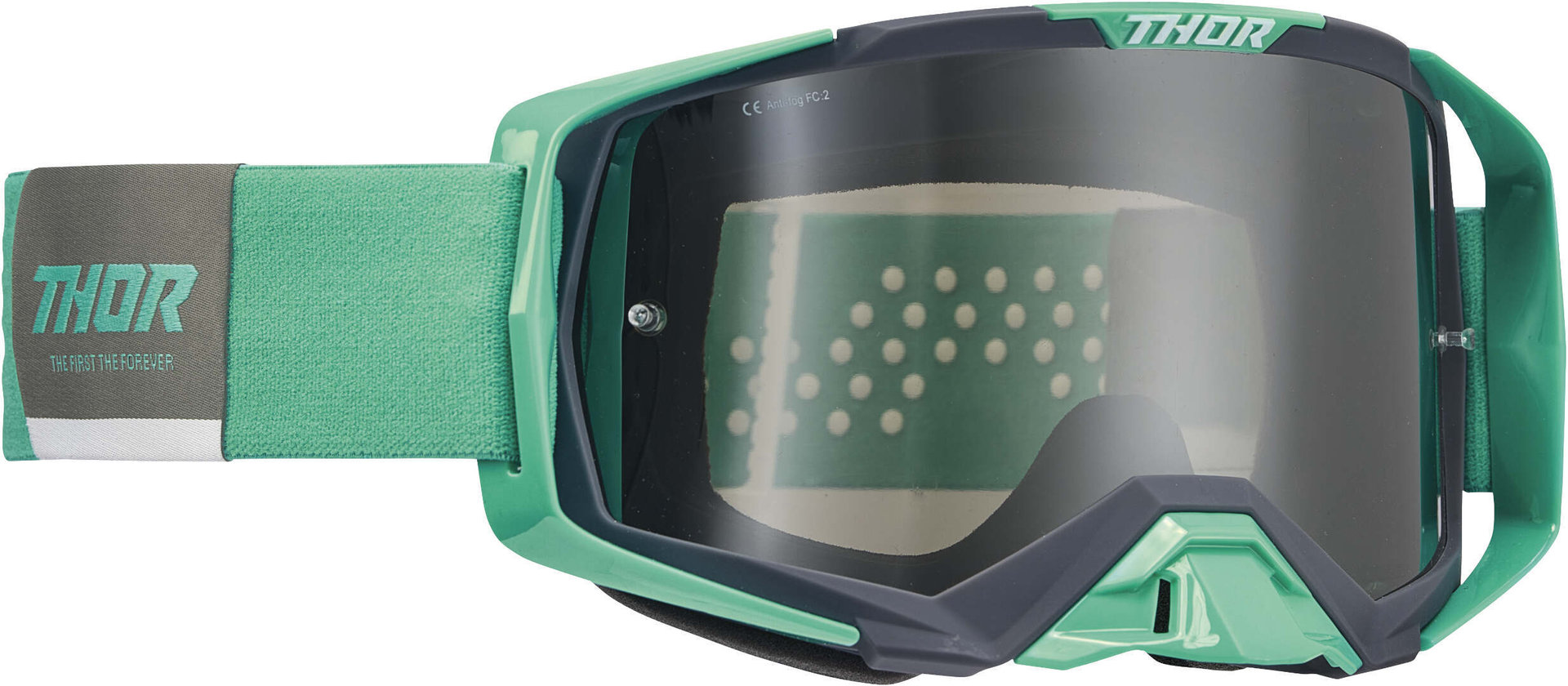 Thor Activate Mirror Motocross Goggles, green for Men-image-804572620