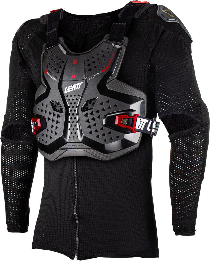 Leatt 3.5 Youth Protector Jacket, black, Size L XL, black, Size L XL