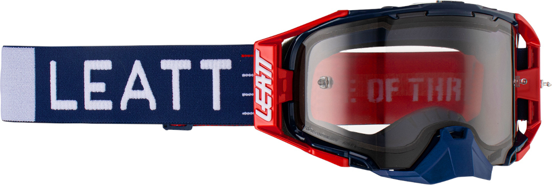 Leatt Velocity 6.5 Light Motocross Goggles, red-blue, red-blue, Size One Size
