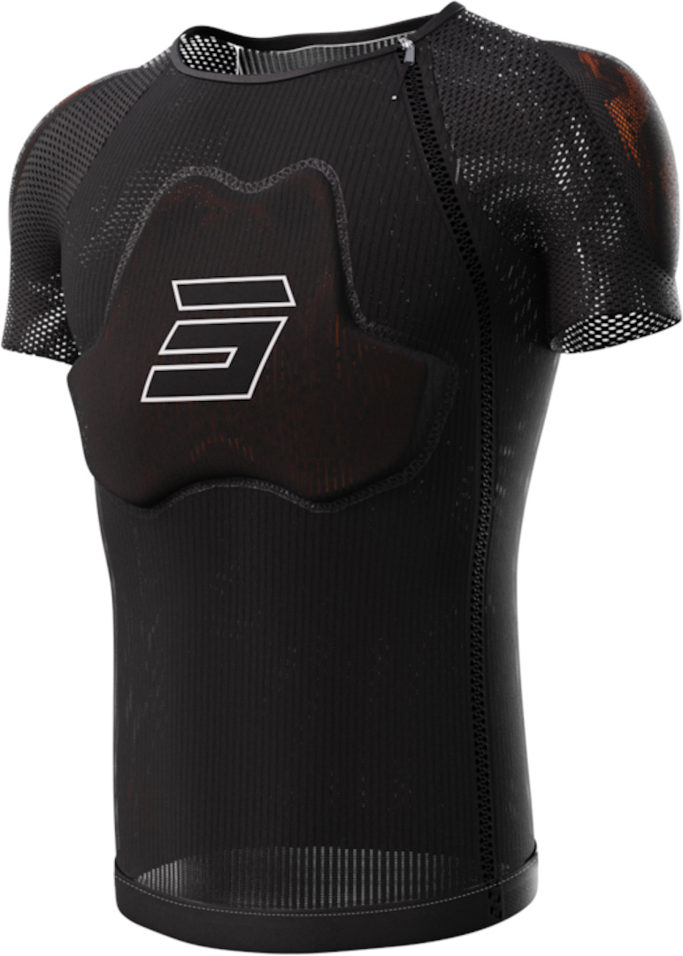 Shot Race D3O Protector T-Shirt, black, Size S, black, Size S