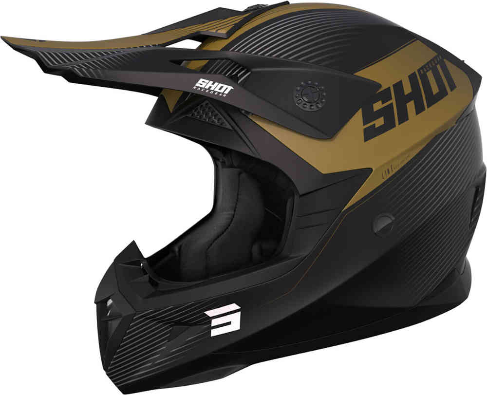 Shot Pulse Line Motocross Helm