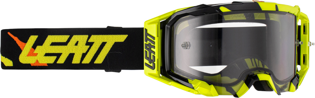 Leatt Velocity 5.5 Tiger Light Motocross Goggles, black, black, Size One Size