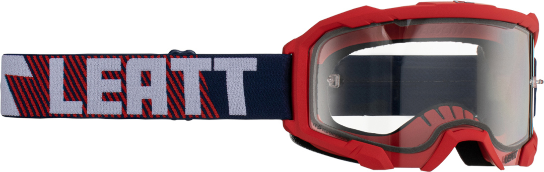 Leatt Velocity 4.5 Bicolor Motocross Goggles, red, red, Size One Size