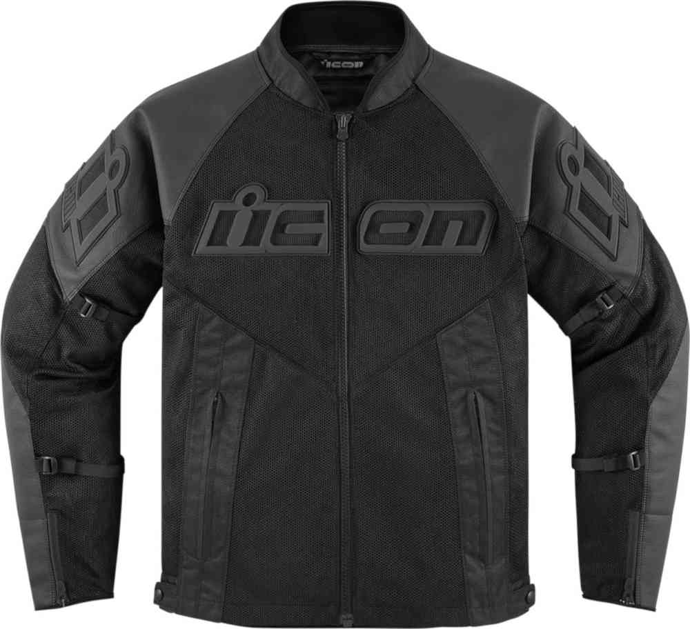 Icon Mesh AF Motorcycle Leather Jacket