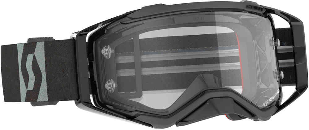 Scott Prospect LS Black/Grey Motocross Goggles