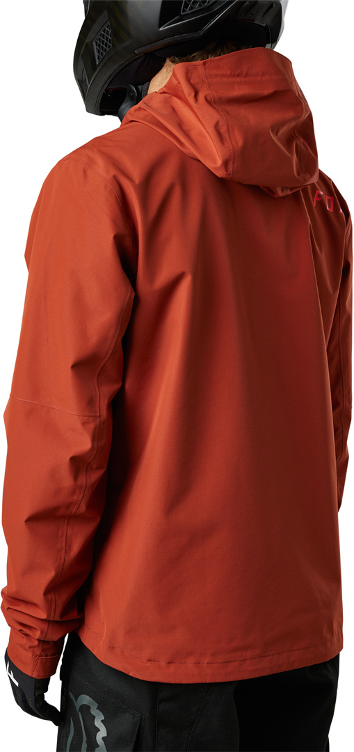 Side view of FOX Ranger Motocross Jacket, red, Size S for Men