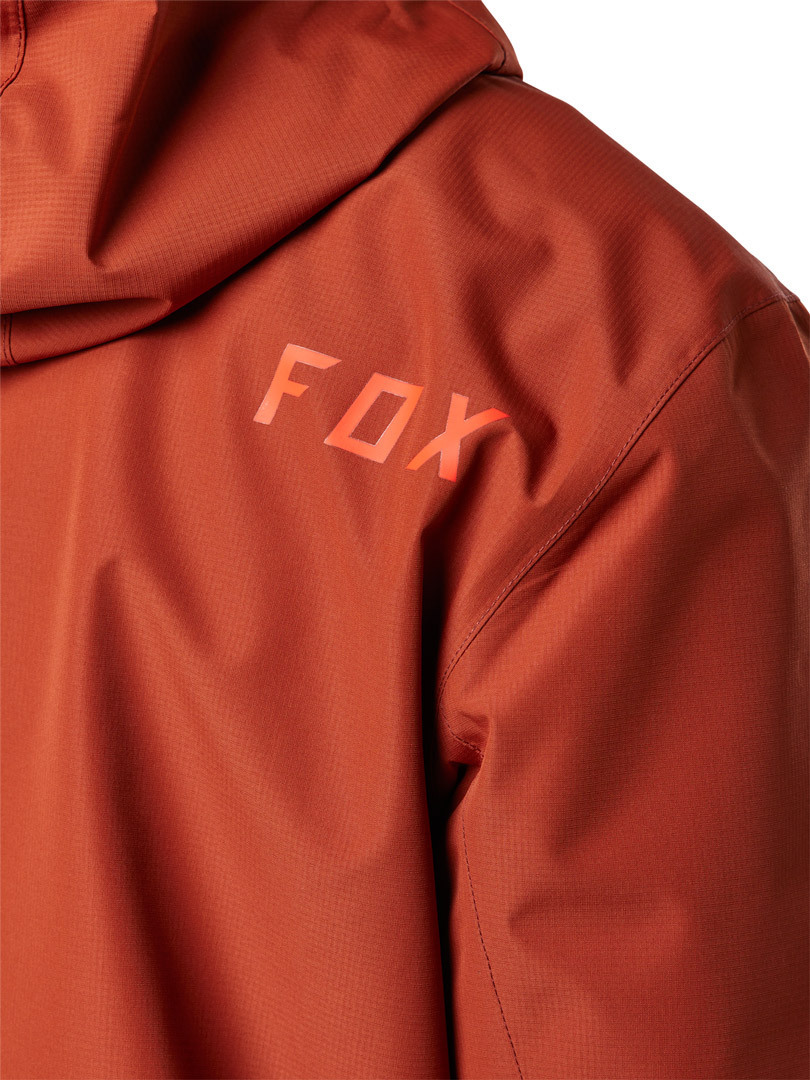 Side view of FOX Ranger Motocross Jacket, red, Size S for Men