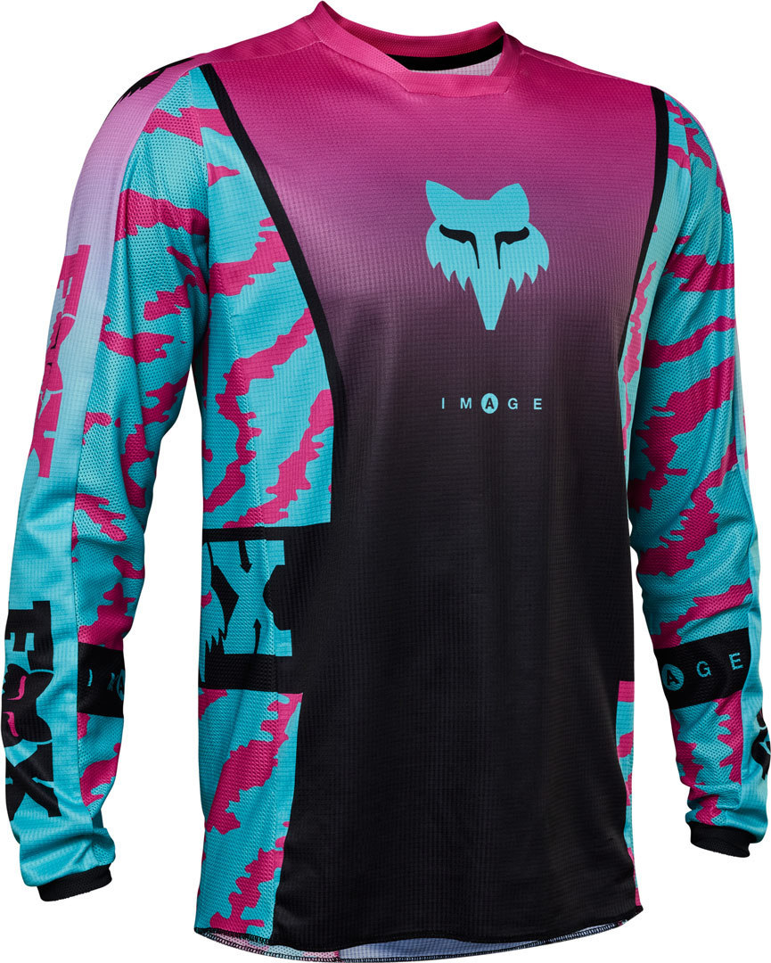 FOX 180 Nuklr Motorcross jersey, turquoise, afmeting 2XL