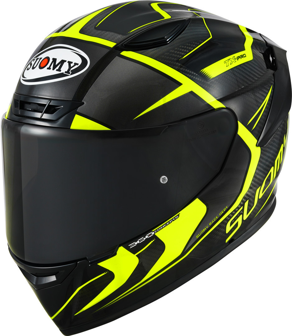 Suomy TX-Pro Advance 2023 Helmet, black-yellow, Size S, black-yellow, Size S