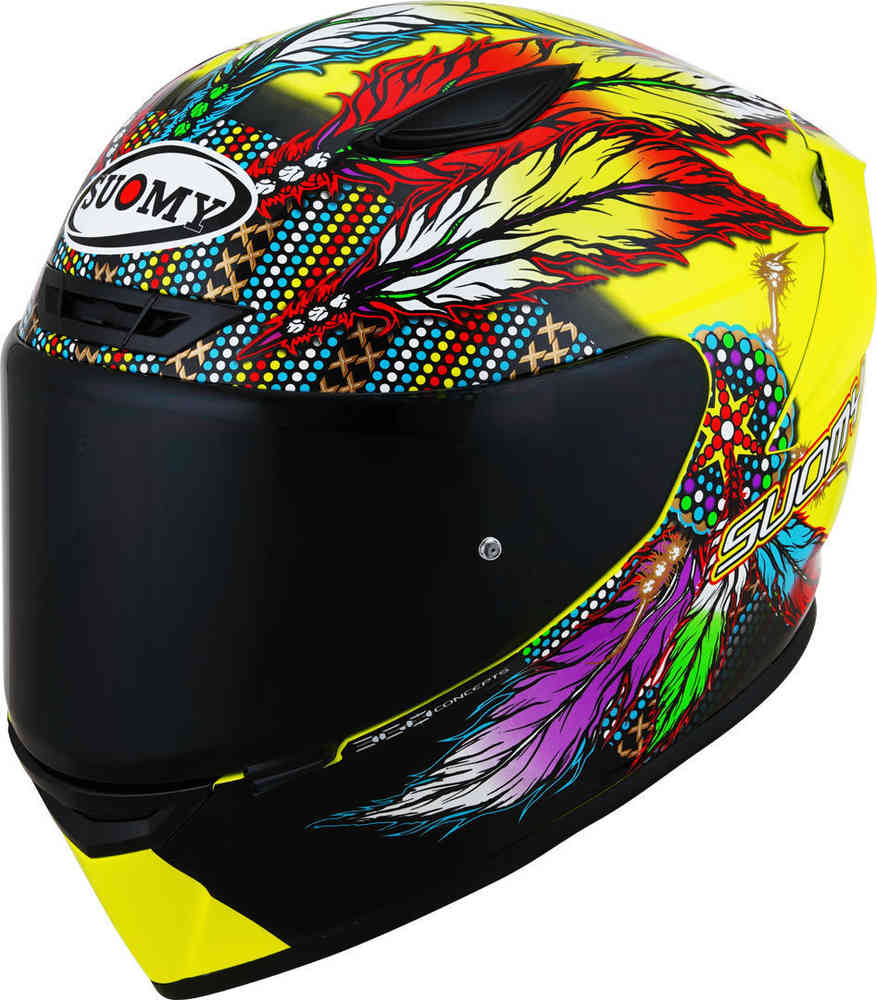 Suomy Track-1 Chieftain Multi Yellow 2023 Helmet