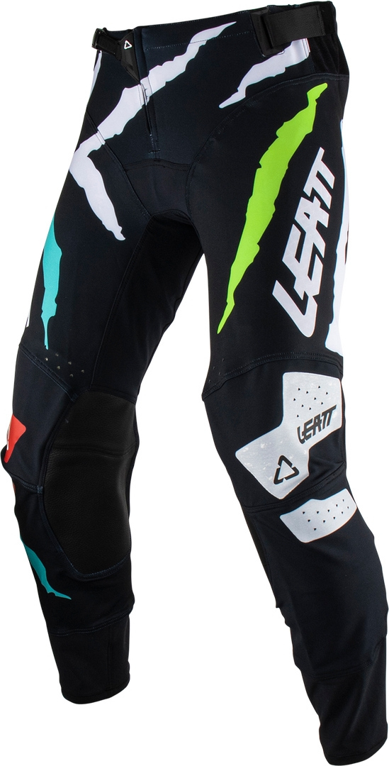 Leatt 5.5 IKS Tiger Motocross Pants, black-red-blue, Size S, black-red-blue, Size S