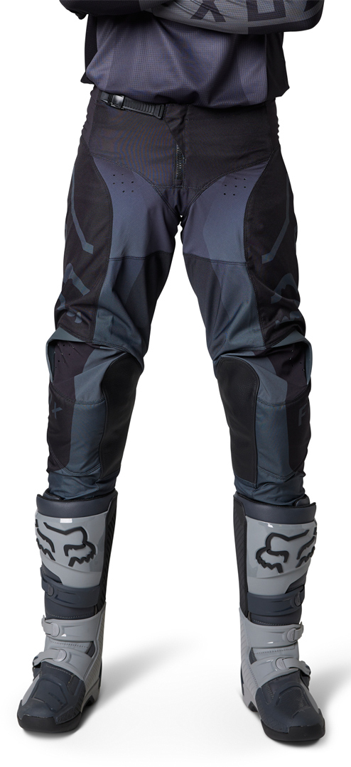 Side view of FOX 180 Leed Motocross Pants, grey, Size 30 for Men