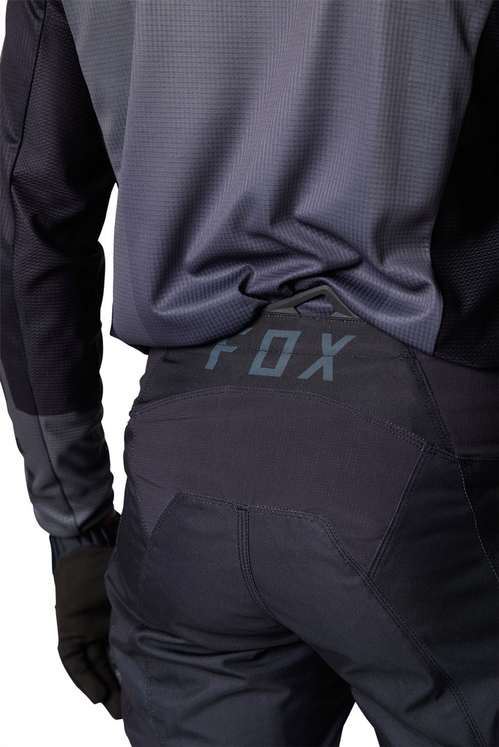 Side view of FOX 180 Leed Motocross Pants, grey, Size 30 for Men