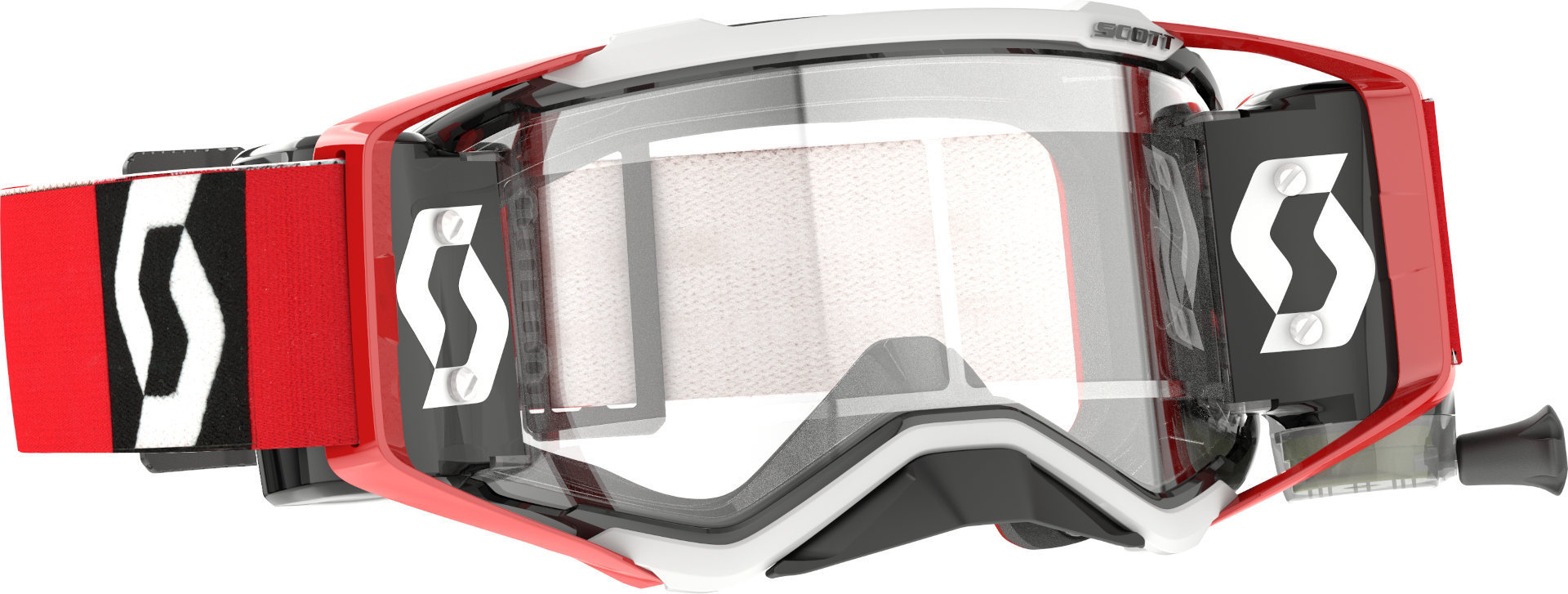 Gafas best sale motocross rojas