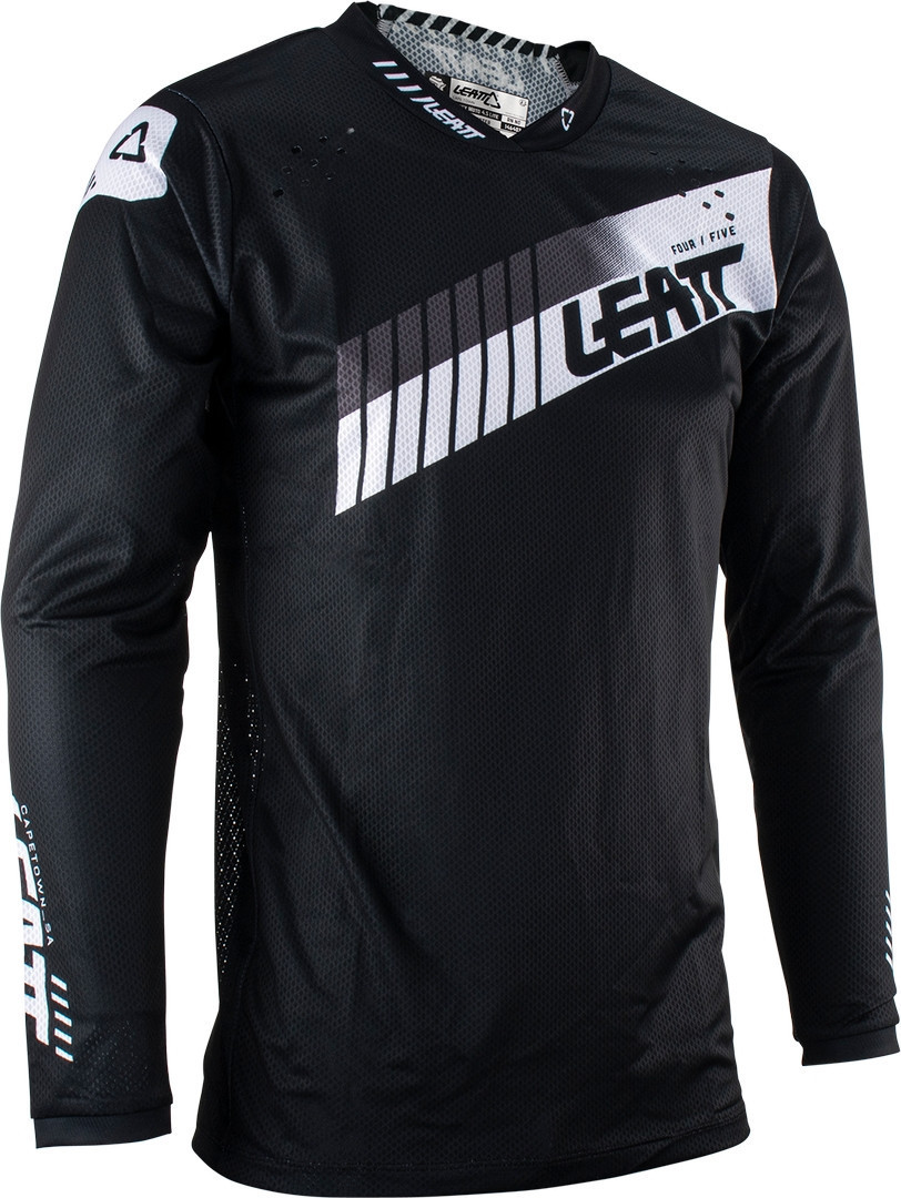 Leatt 4.5 Lite Classic Motocross Jersey, black, Size S, black, Size S
