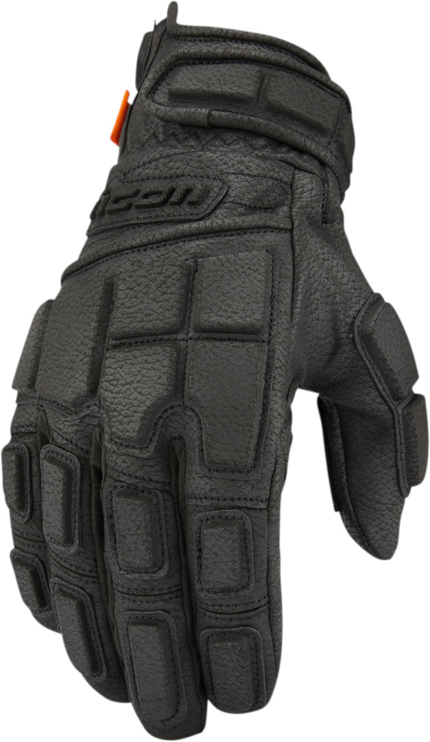 Icon Motorhead 3 Motorcycle Gloves, Size S, Size S