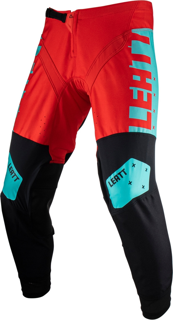 Leatt 4.5 Lite Motocross Pants, black-red, Size S, black-red, Size S