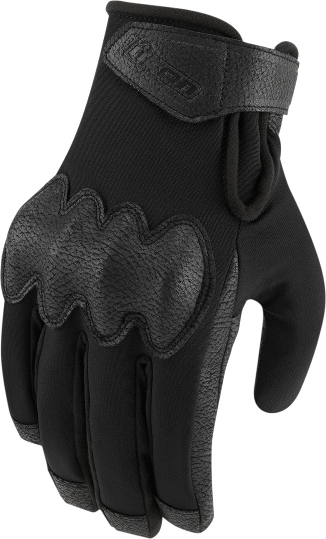Icon PDX3 Motorradhandschuhe, schwarz, Größe M, schwarz, Größe M
