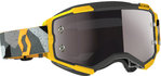 Scott Fury Chrome Camo Grey/Yellow Motocross Goggles