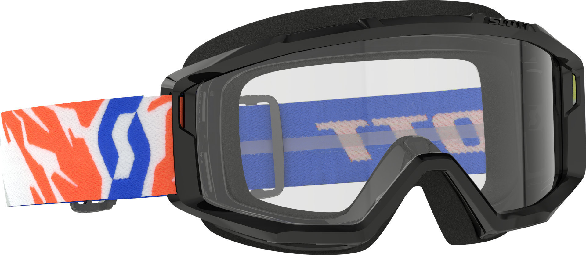 Scott Primal Youth Motocross Goggles, black, black, Size One Size