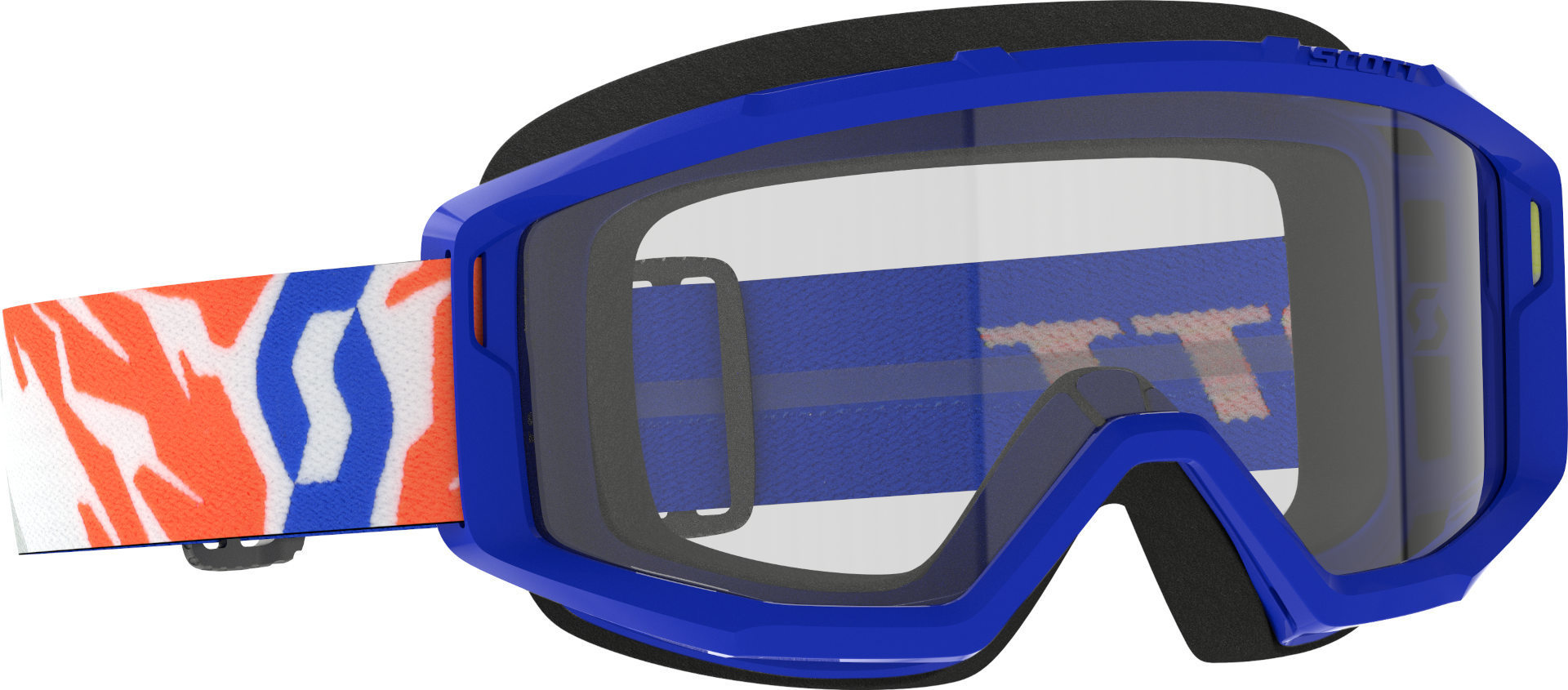 Scott Primal Youth Motocross Goggles, blue, blue, Size One Size