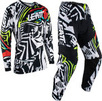 Leatt 3.5 Zebra Motocross Jersey och byxor Set