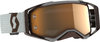 Preview image for Scott Prospect Amplifier Chrome Grey/Brown Motocross Goggles
